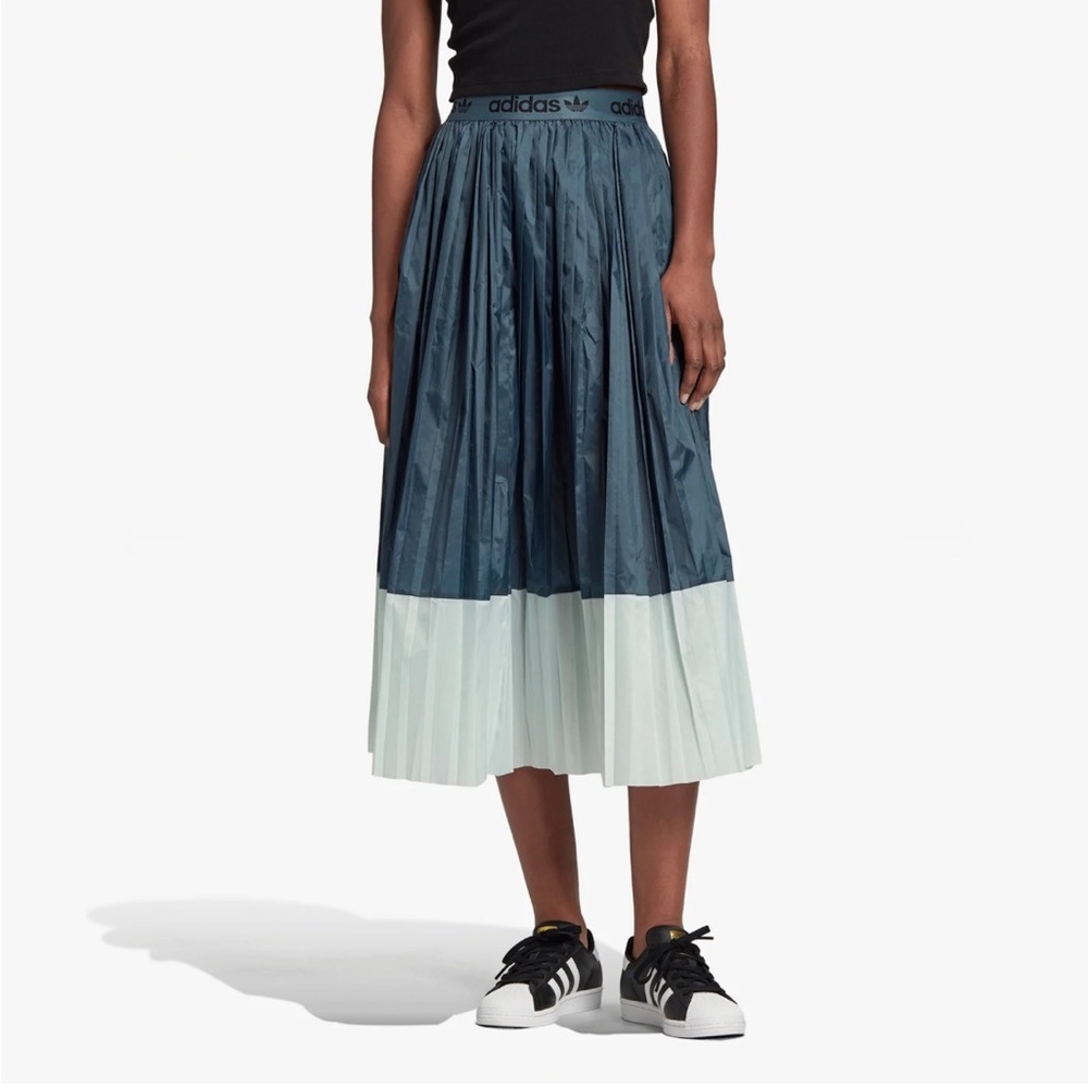 adidas Pleated Midi Skirt